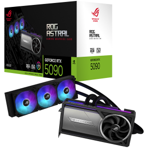 ASUS ROG Astral LC GeForce RTX 5090 32GB GDDR7 (ROG-ASTRAL-LC-RTX5090-32G-GAMING) grafična kartica