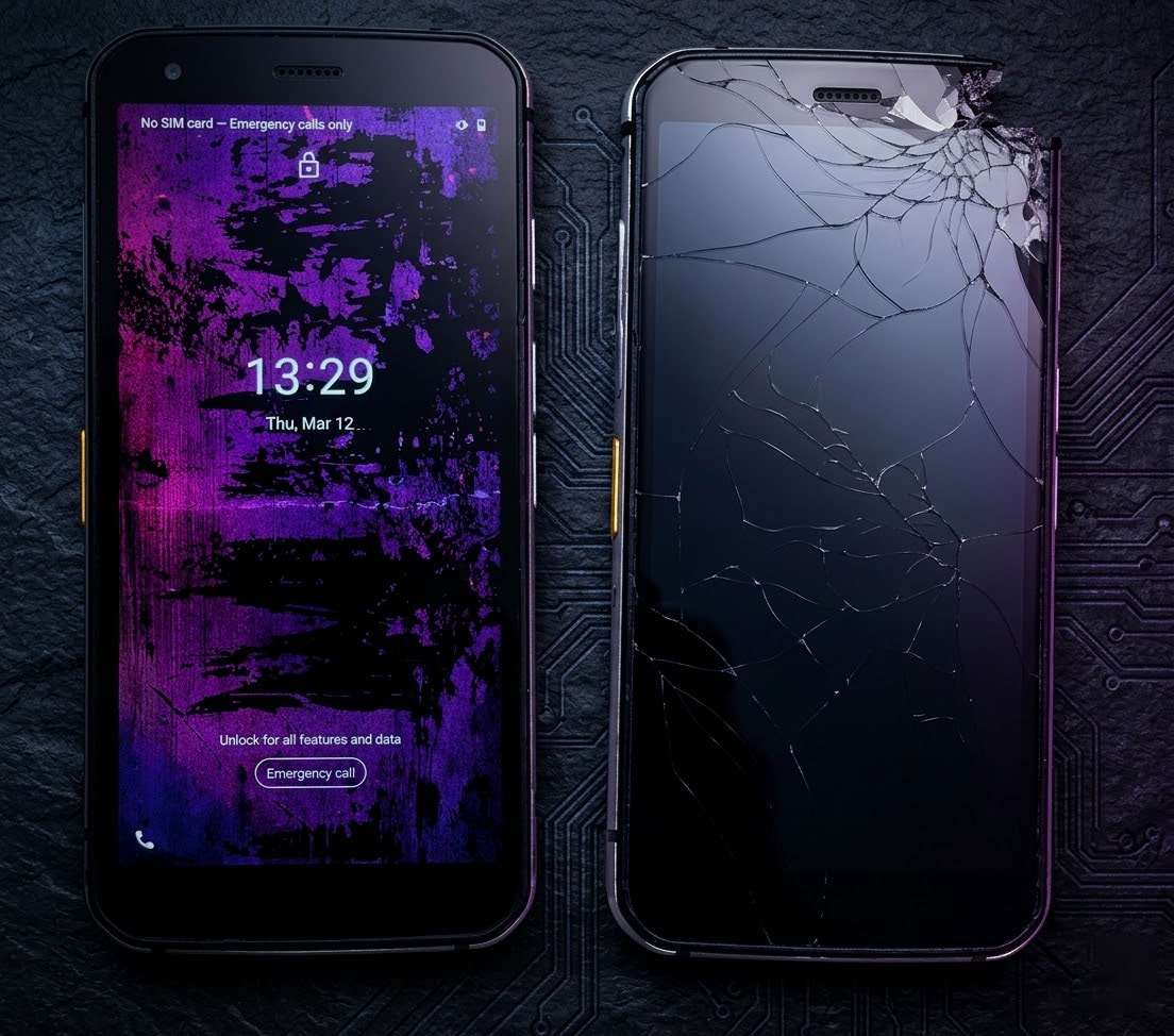 Zamenjano steklo na telefonu - Potem