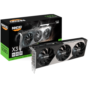 INNO3D GeForce RTX 5080 X3 16GB GDDR7 grafična kartica