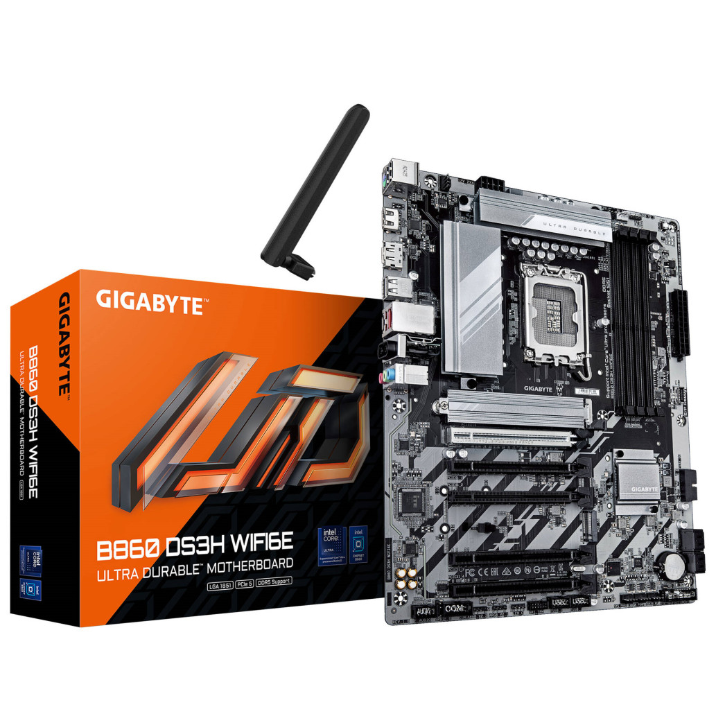 Osnovna plošča LGA1851GigaByte B860 DS3H WIFI6E ATX HDMI DP