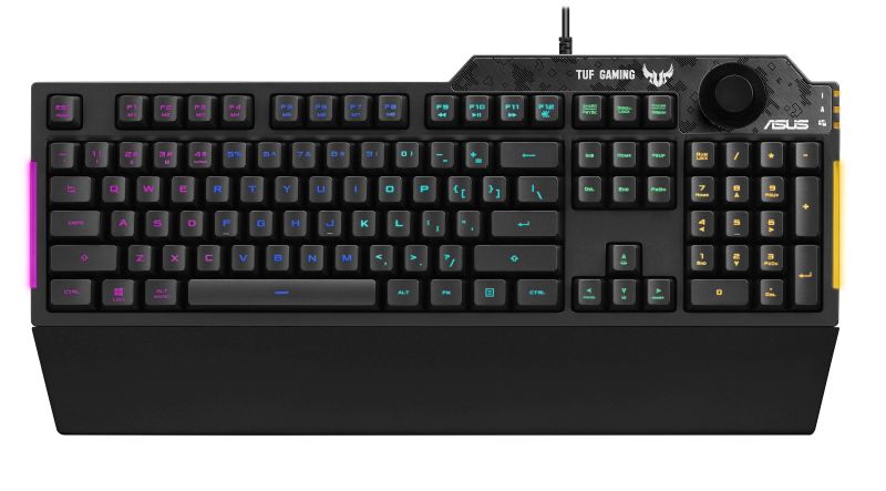 ASUS TUF Gaming K1, RGB, USB, UK SLO g.