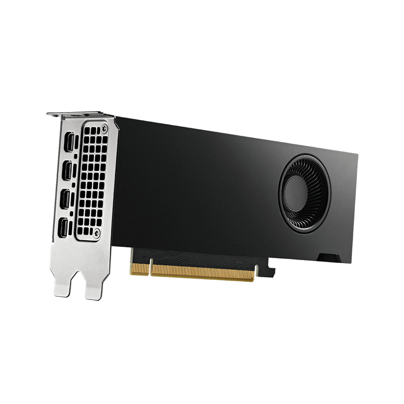 NVIDIA RTX 4000 SFF Ada 20GB GPU Side View