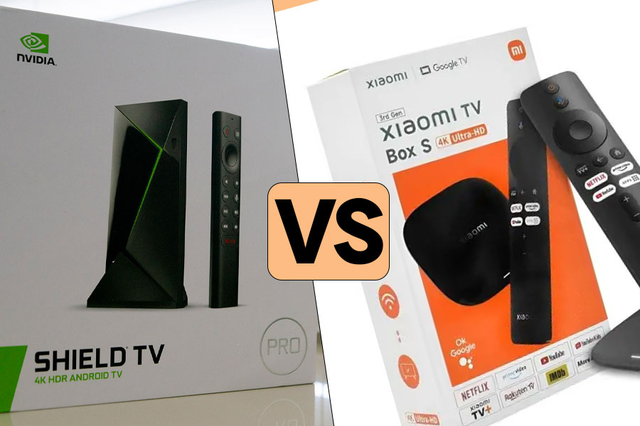 Primerjava Nvidia Shield TV PRO proti Xiaomi TV Box S